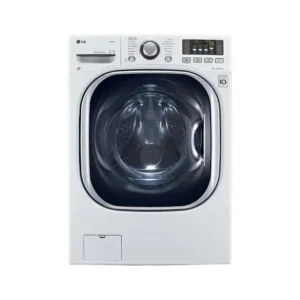 Lg White Front Load Steam Washer 1